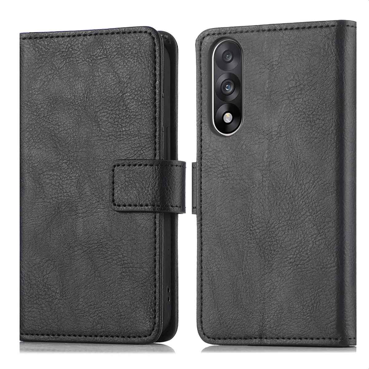 imoshion Luxuriöse Klapphülle für das OnePlus Nord 5 - Schwarz