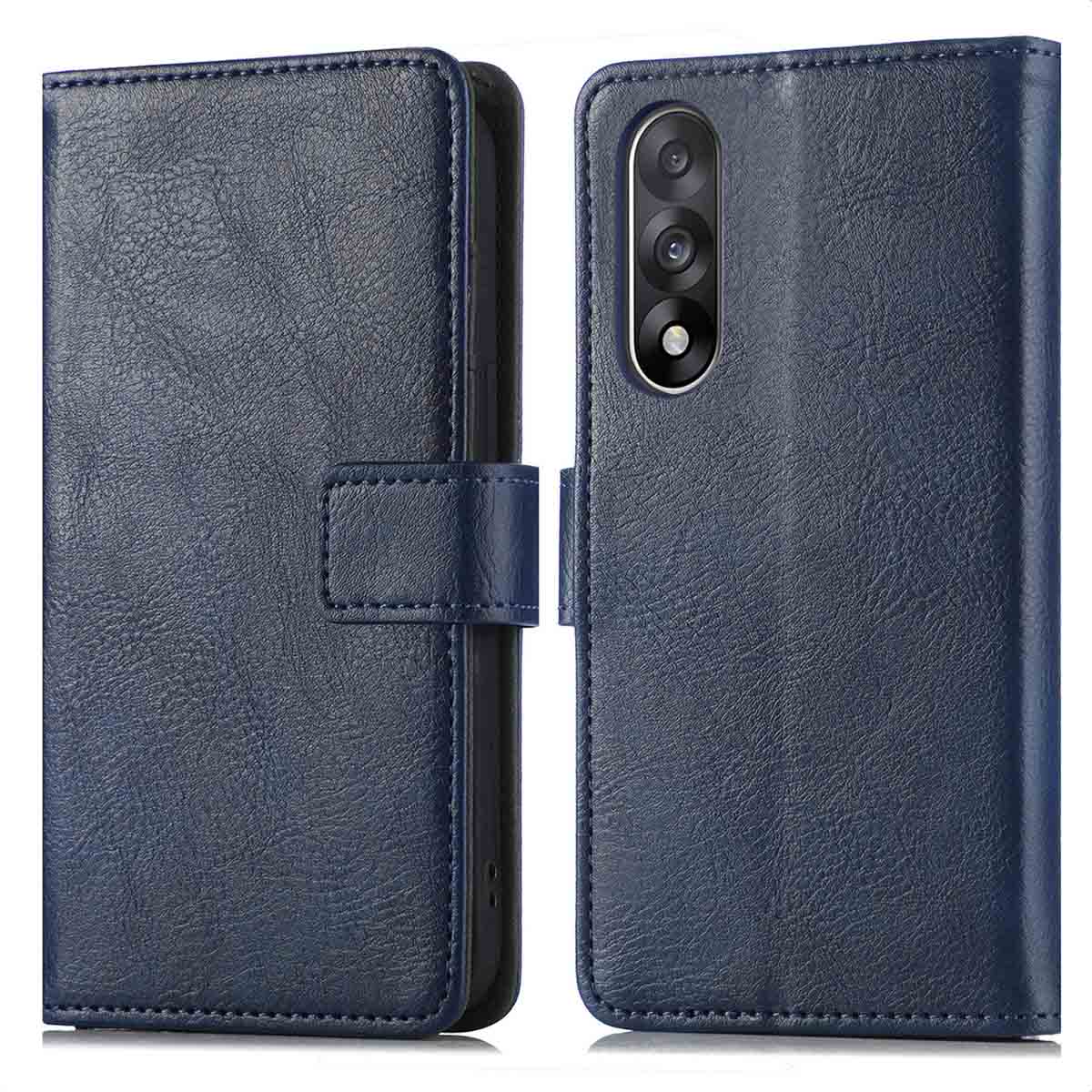 imoshion Luxuriöse Klapphülle für das OnePlus Nord 5 - Dunkelblau