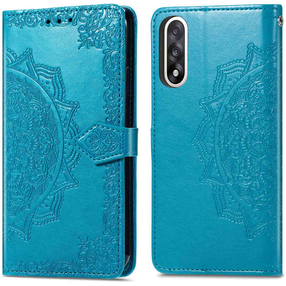 imoshion Mandala Klapphülle für das OnePlus Nord 5 - Türkis