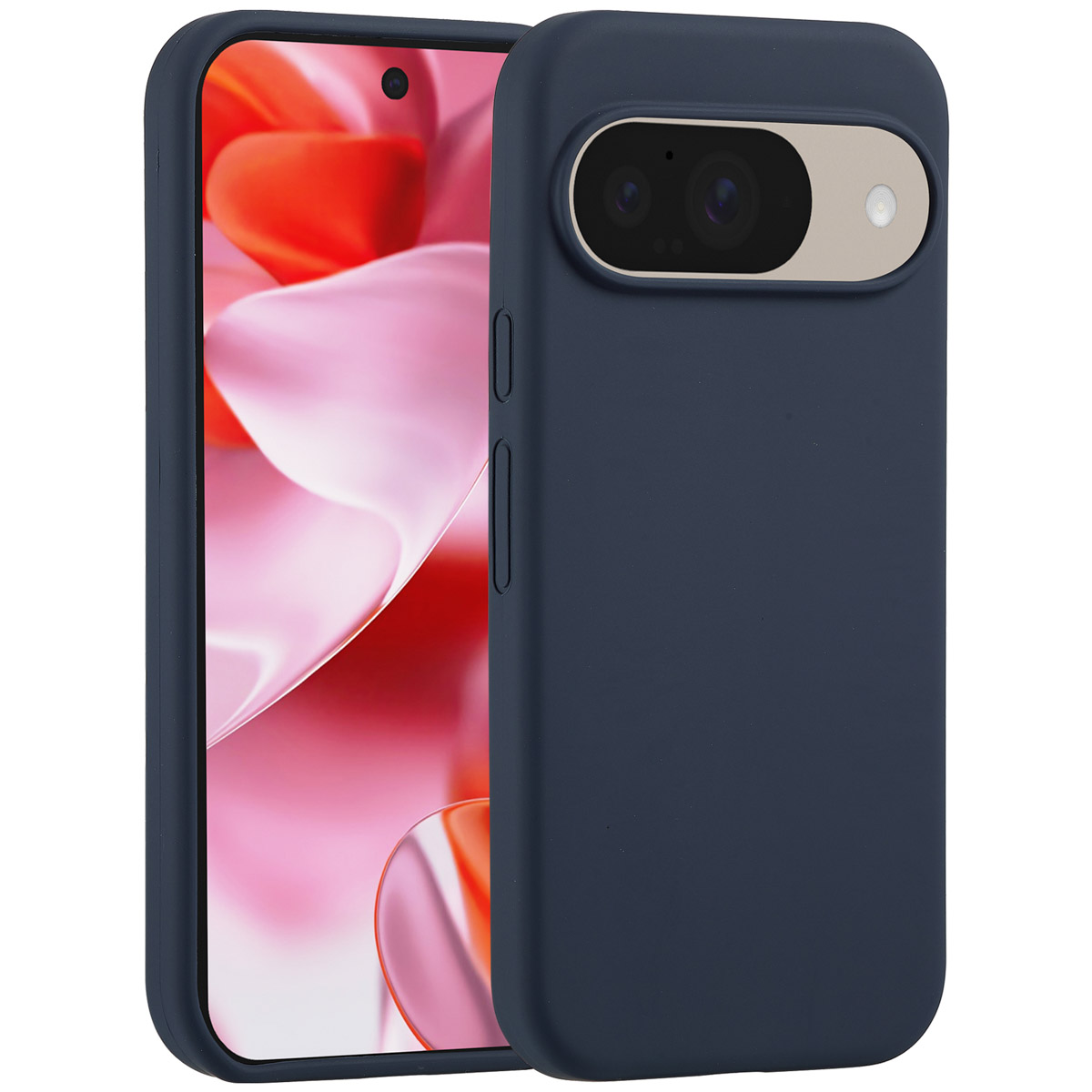 Accezz Liquid Silikoncase für das Google Pixel 11 / 11 Pro / 10 / 10 Pro - Dunkelblau