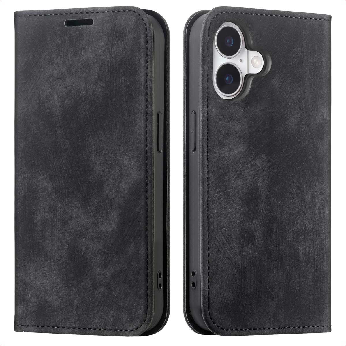 imoshion Slim Klapphülle für das Apple iPhone 17 - Schwarz
