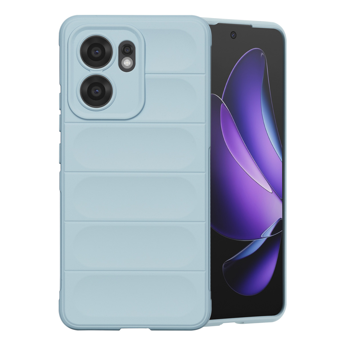 imoshion EasyGrip Backcover für das Oppo Reno 13 F (5G) - Hellblau