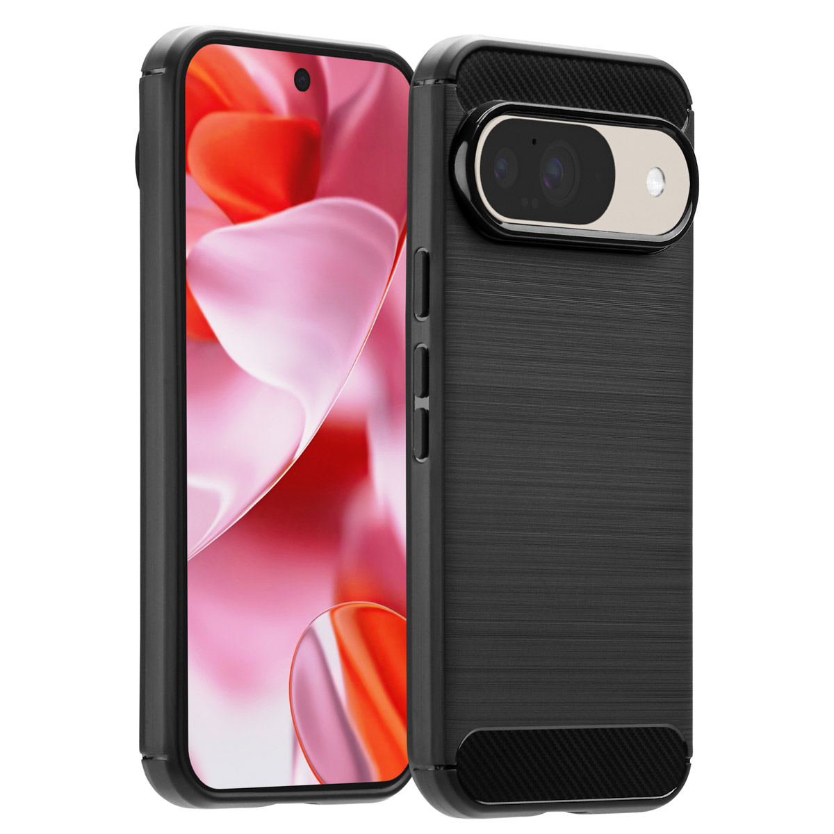 imoshion Brushed Back Cover für das Google Pixel 10 - Schwarz