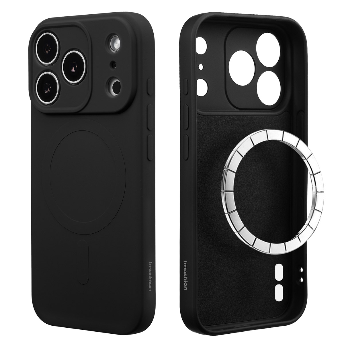 imoshion Color Back Cover mit MagSafe für das Apple iPhone 17 Pro Max - Schwarz