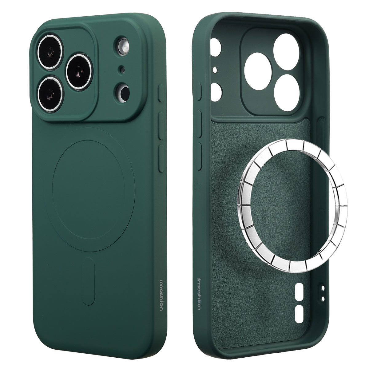 imoshion Color Back Cover mit MagSafe für das Apple iPhone 17 Pro Max - Dunkelgrün