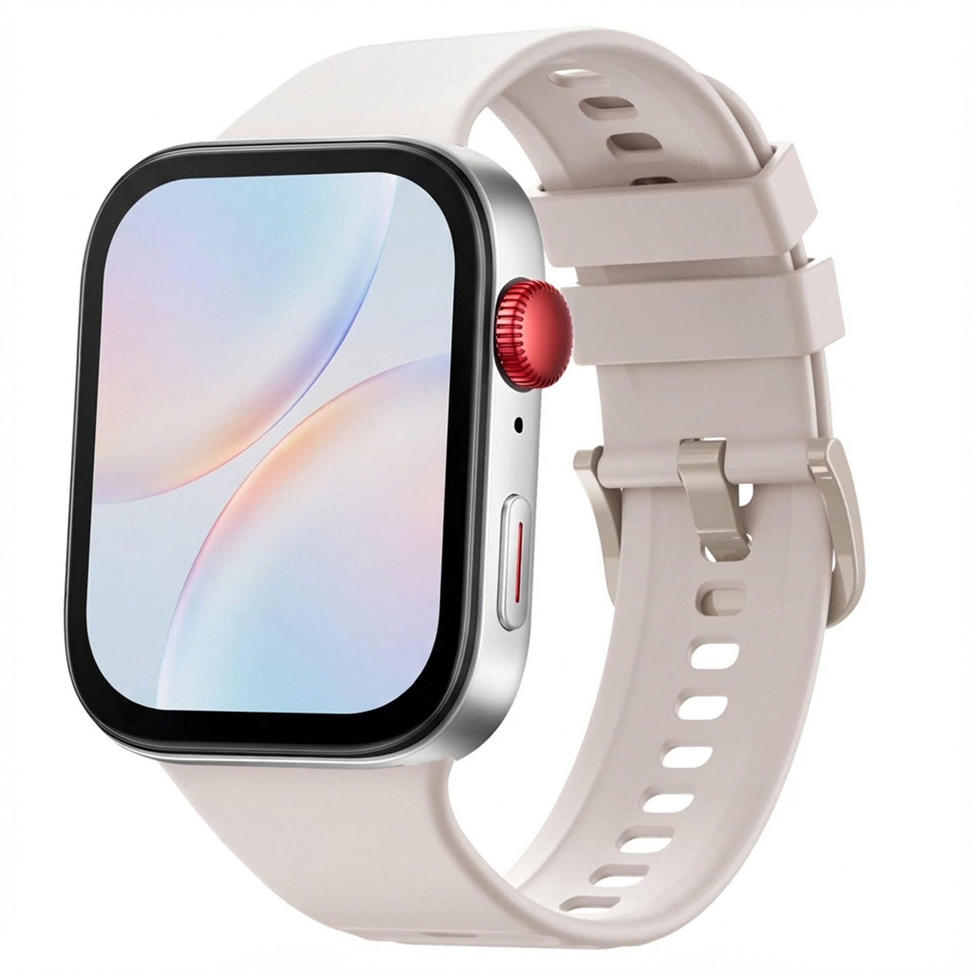 imoshion Silikonband für Huawei Watch Fit 4 / 4 Pro / 5 / 5 Pro - Ivory White