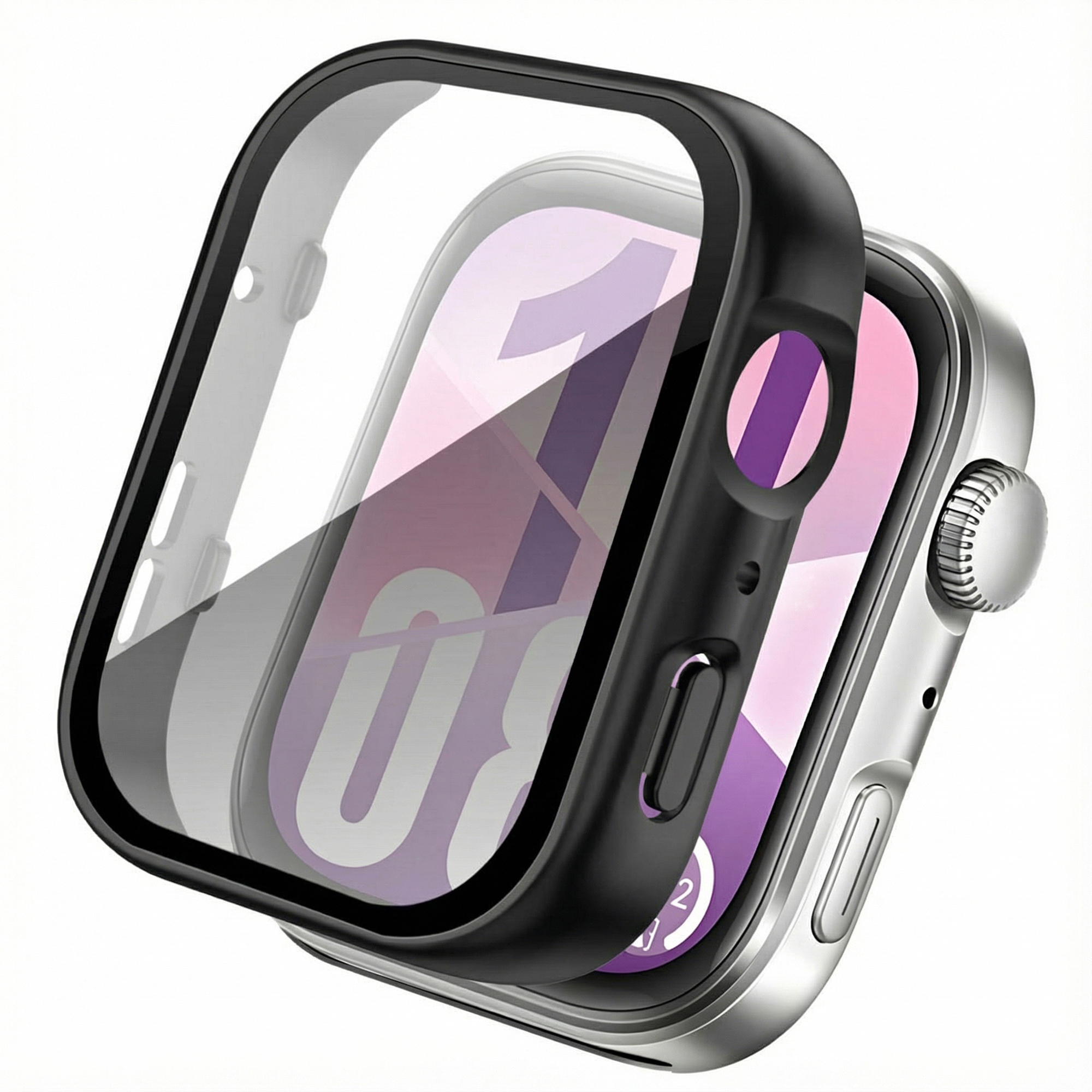 imoshion Full Cover Hard Case für das Huawei Watch Fit 4 - Schwarz