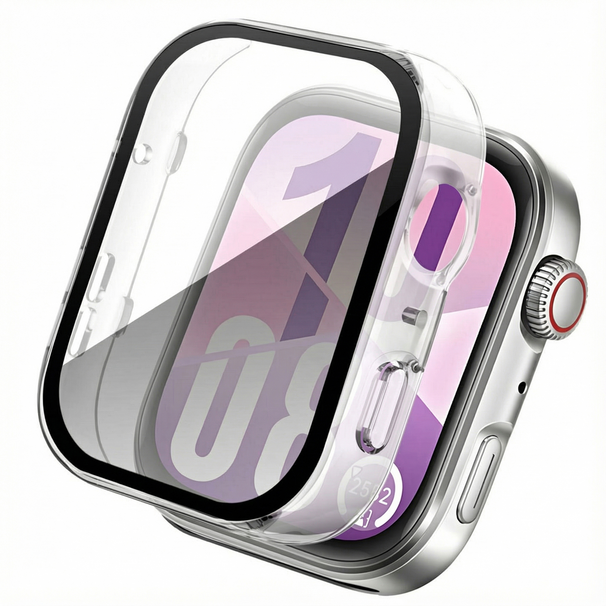 imoshion Full Cover Hard Case für das Huawei Watch Fit 4 - Transparent