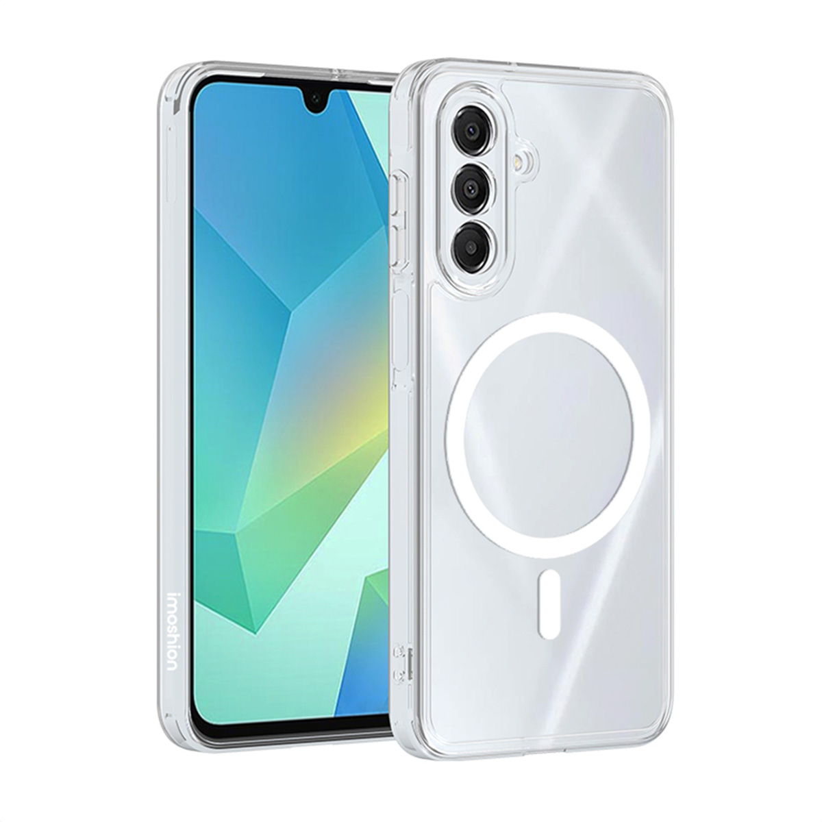 imoshion Protective Back Cover mit MagSafe für das Samsung Galaxy A16 - Transparent