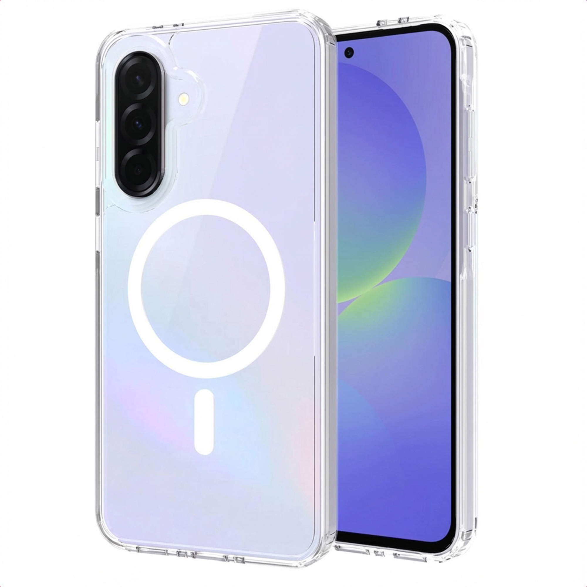 Accezz Xtreme Impact Backcover mit MagSafe für das Samsung Galaxy A36 - Transparent