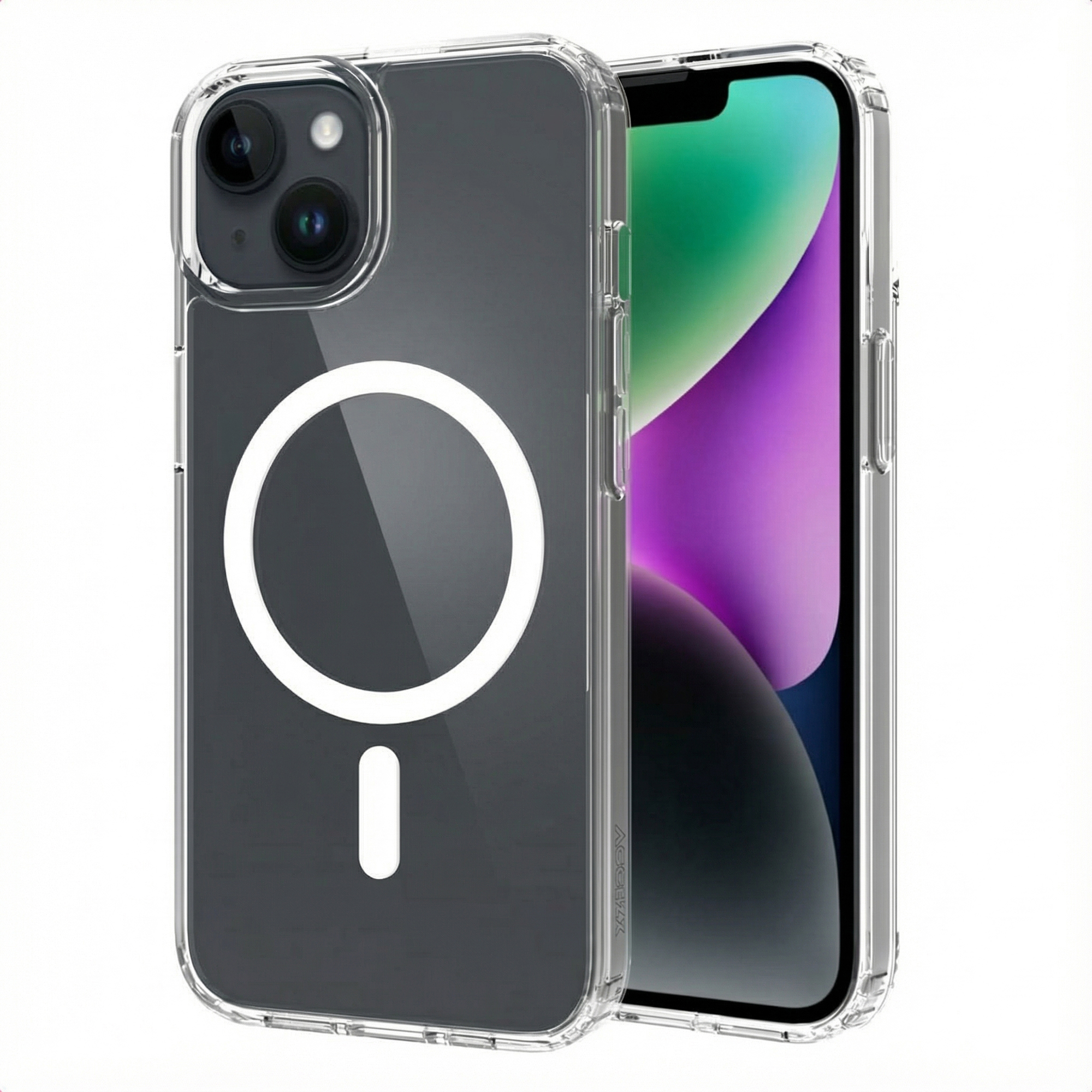 Accezz Xtreme Impact Backcover mit MagSafe für das Apple iPhone 14 - Transparent