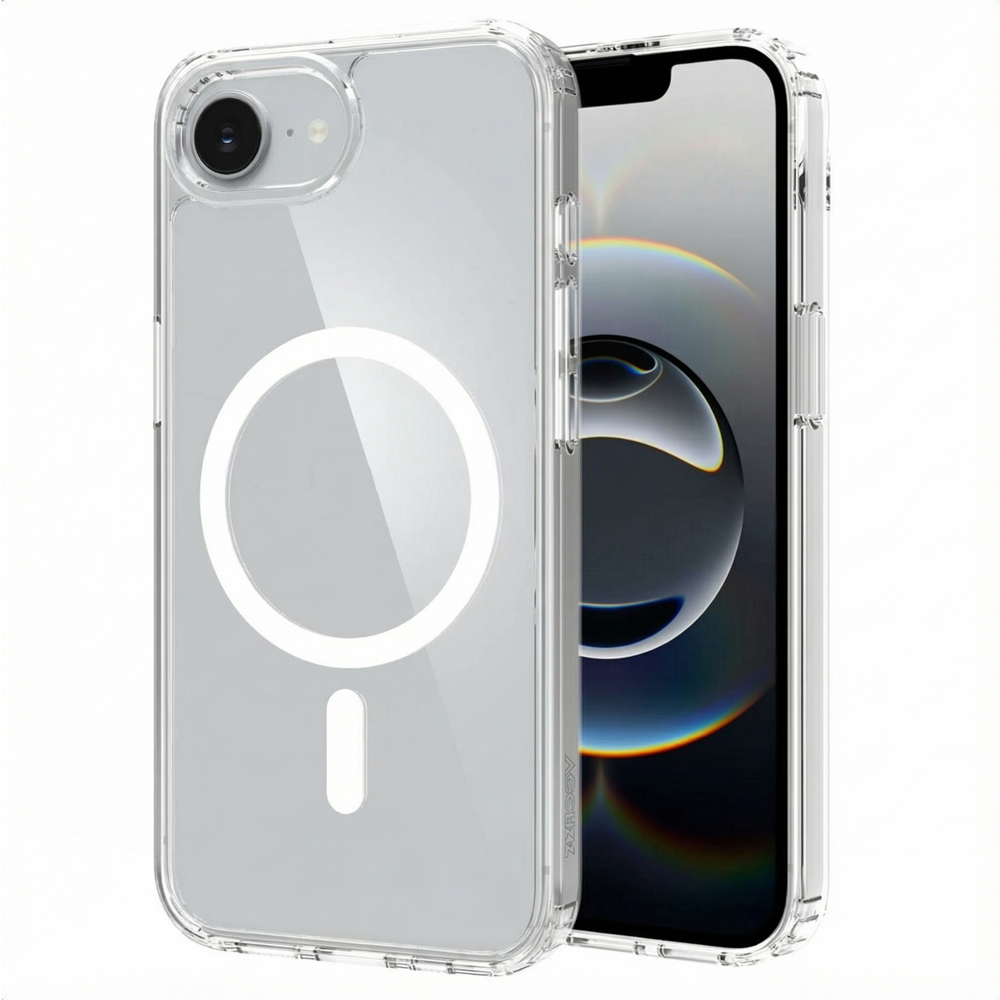 Accezz Xtreme Impact Backcover mit MagSafe für das Apple iPhone 17e / 16e - Transparent