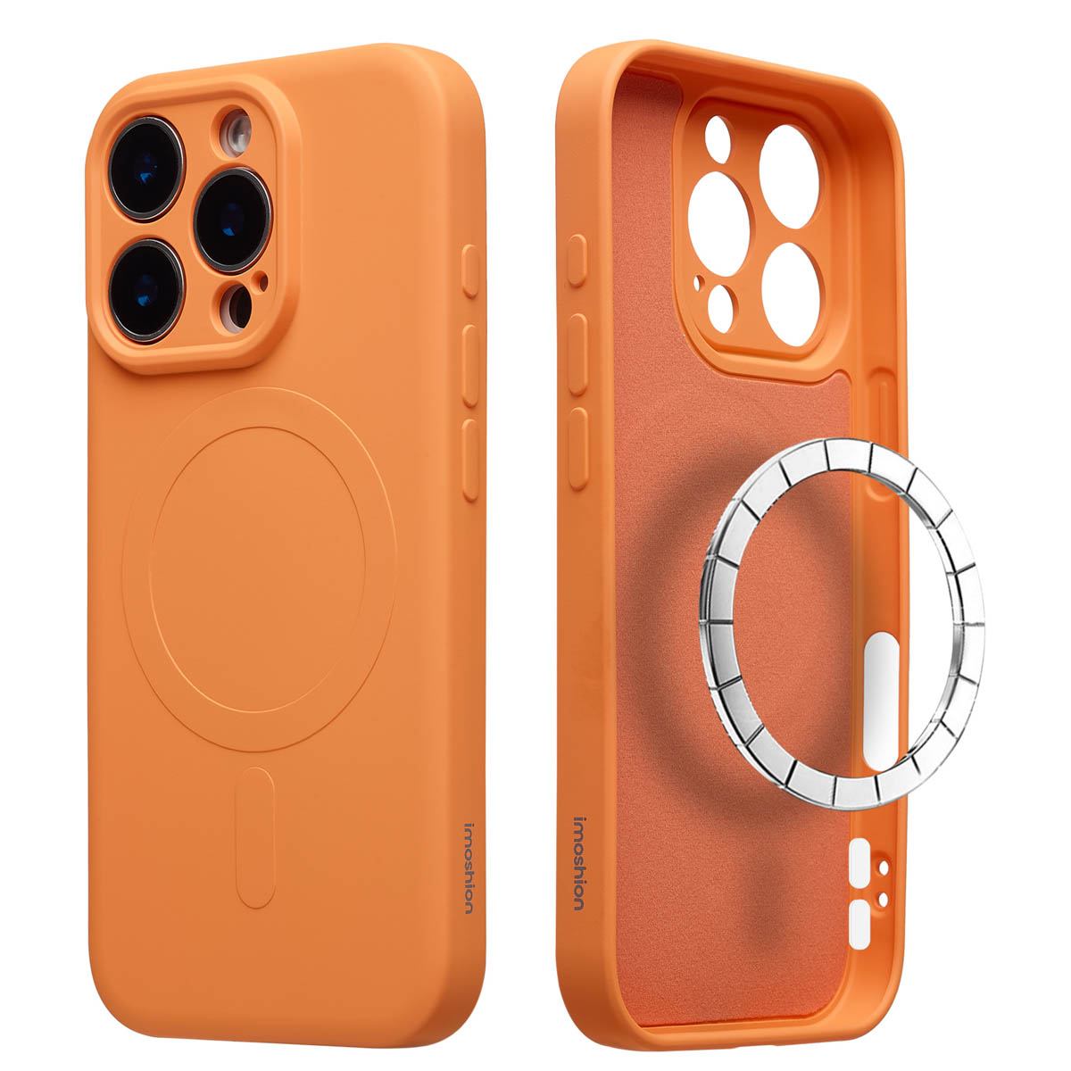 imoshion Color Back Cover mit MagSafe für das Apple iPhone 16 Pro - Orange