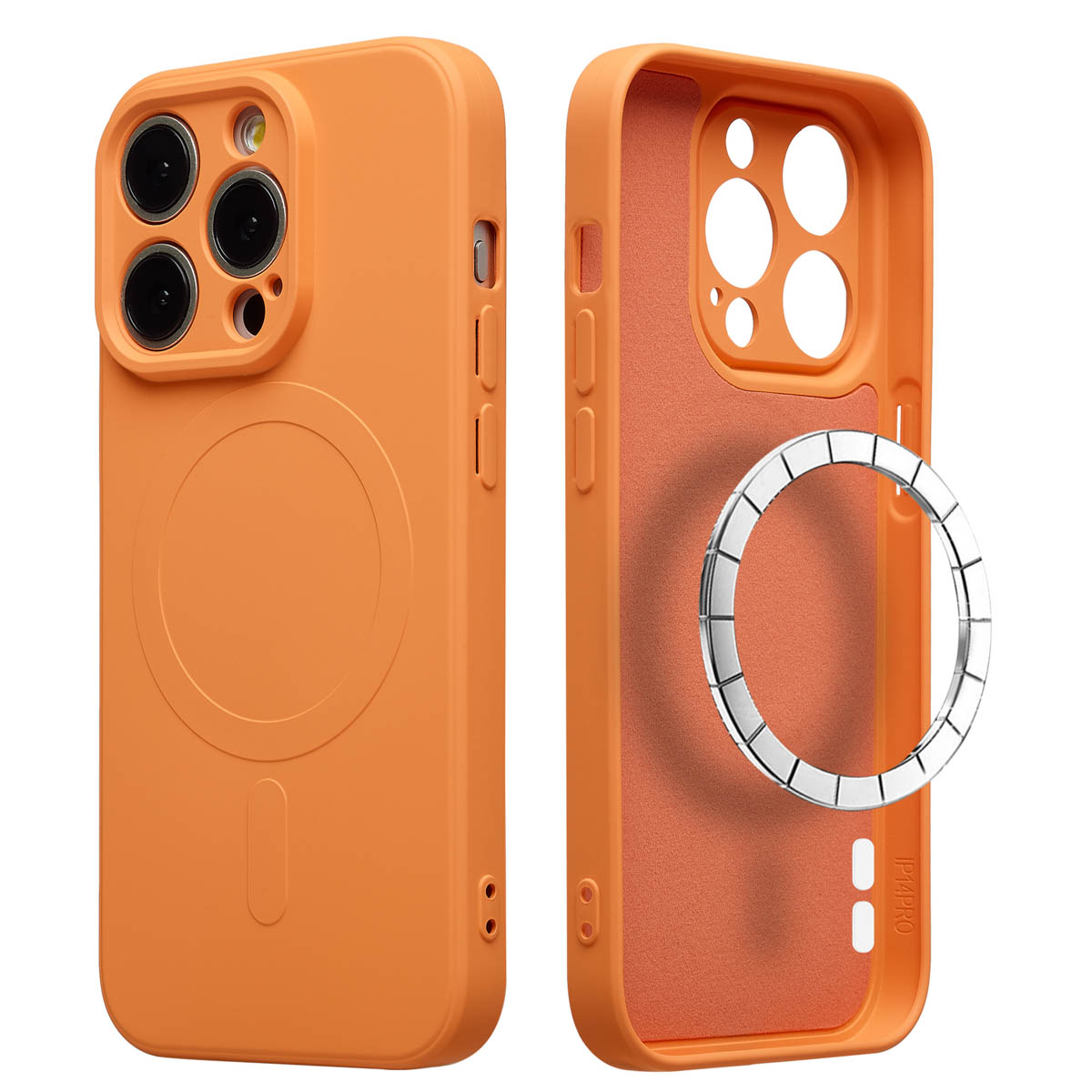 imoshion Color Back Cover mit MagSafe für das Apple iPhone 15 Pro Max - Orange