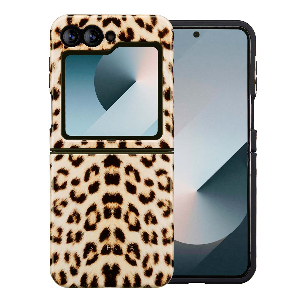 Selencia Vivid Back Cover für das Samsung Galaxy Z Flip 6 / Flip 7 FE - Wild Leo