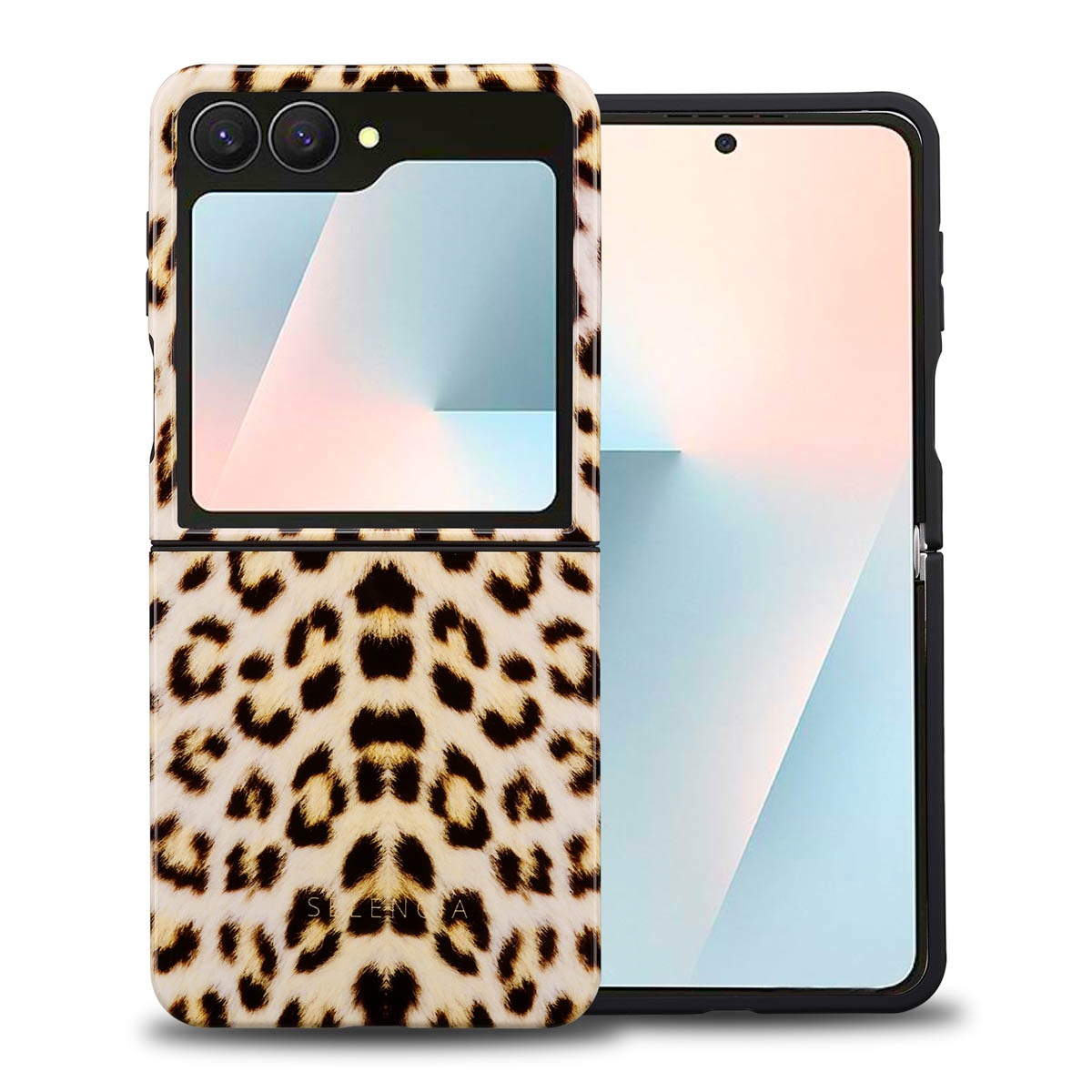 Selencia Vivid Back Cover für das Samsung Galaxy Z Flip 7 - Wild Leo