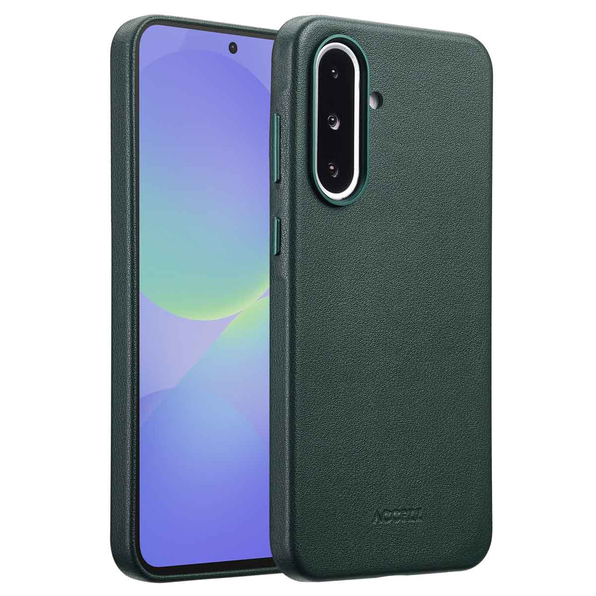 Accezz MagSafe Leather Backcover für das Samsung Galaxy A36 / A56 - Cedar Green