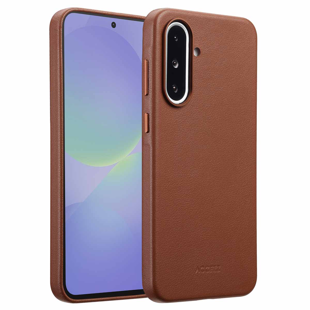 Accezz MagSafe Leather Backcover für das Samsung Galaxy A36 / A56 - Sienna Brown