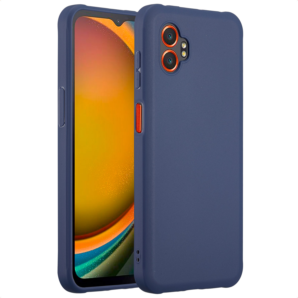 imoshion TPU Color Cover für das Samsung Galaxy Xcover 7 Pro - Dunkelblau