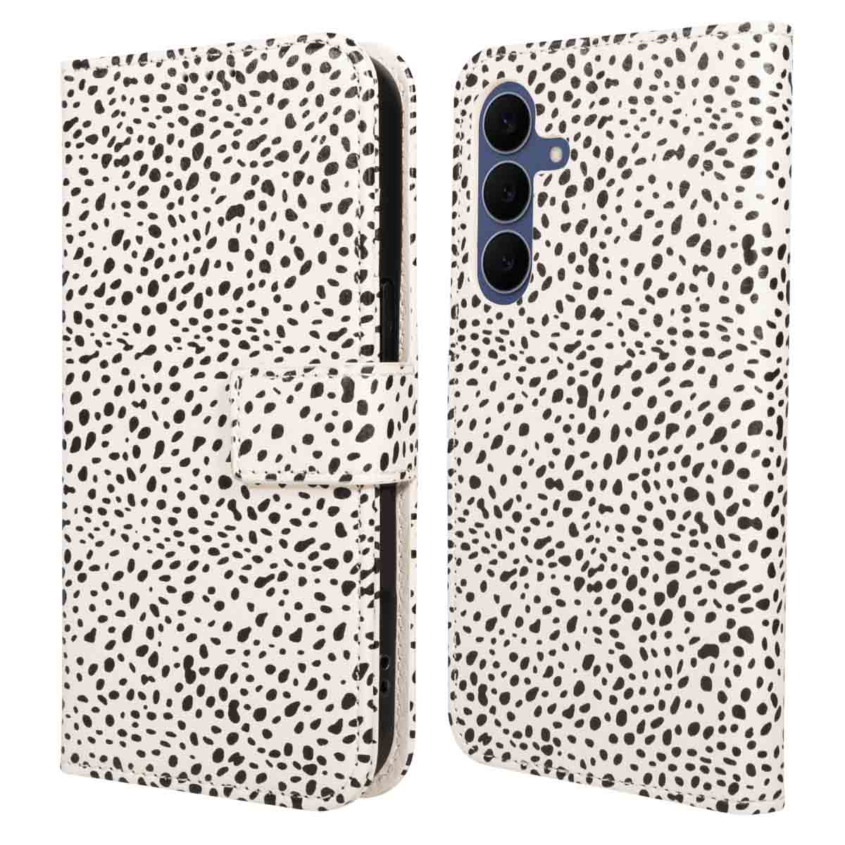 imoshion Design Klapphülle für das Samsung Galaxy S25 FE - Desert Dots