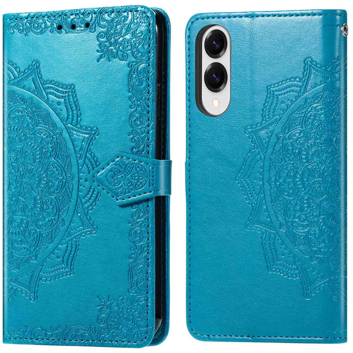 imoshion Mandala Klapphülle für das Samsung Galaxy A17 (5G) / (4G) - Türkis