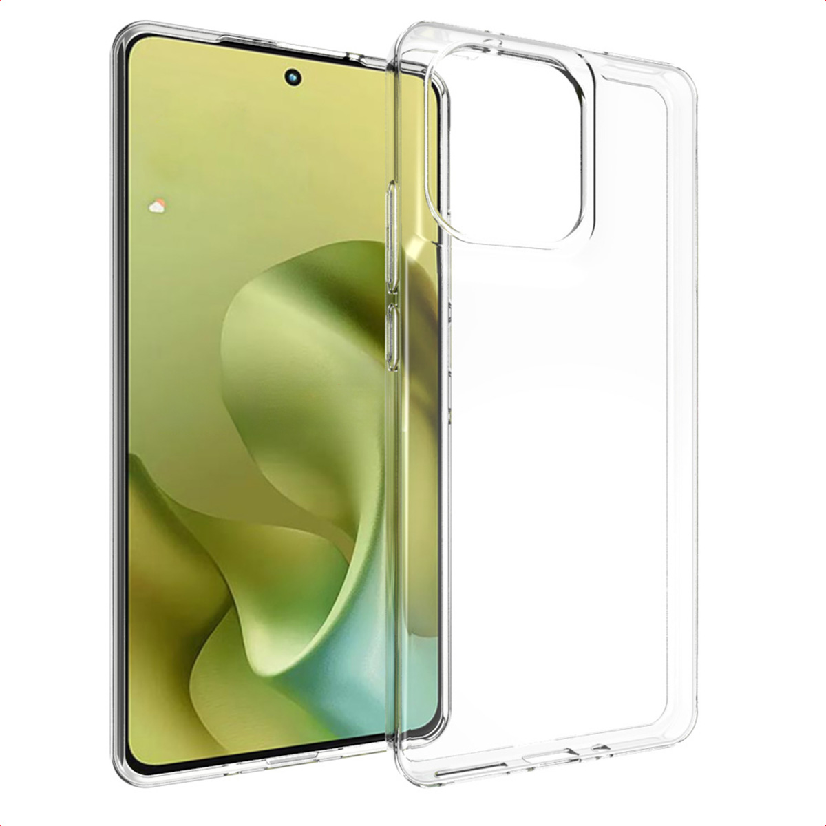 Accezz Clear TPU Backcover für das Motorola Moto G86 Power - Transparent
