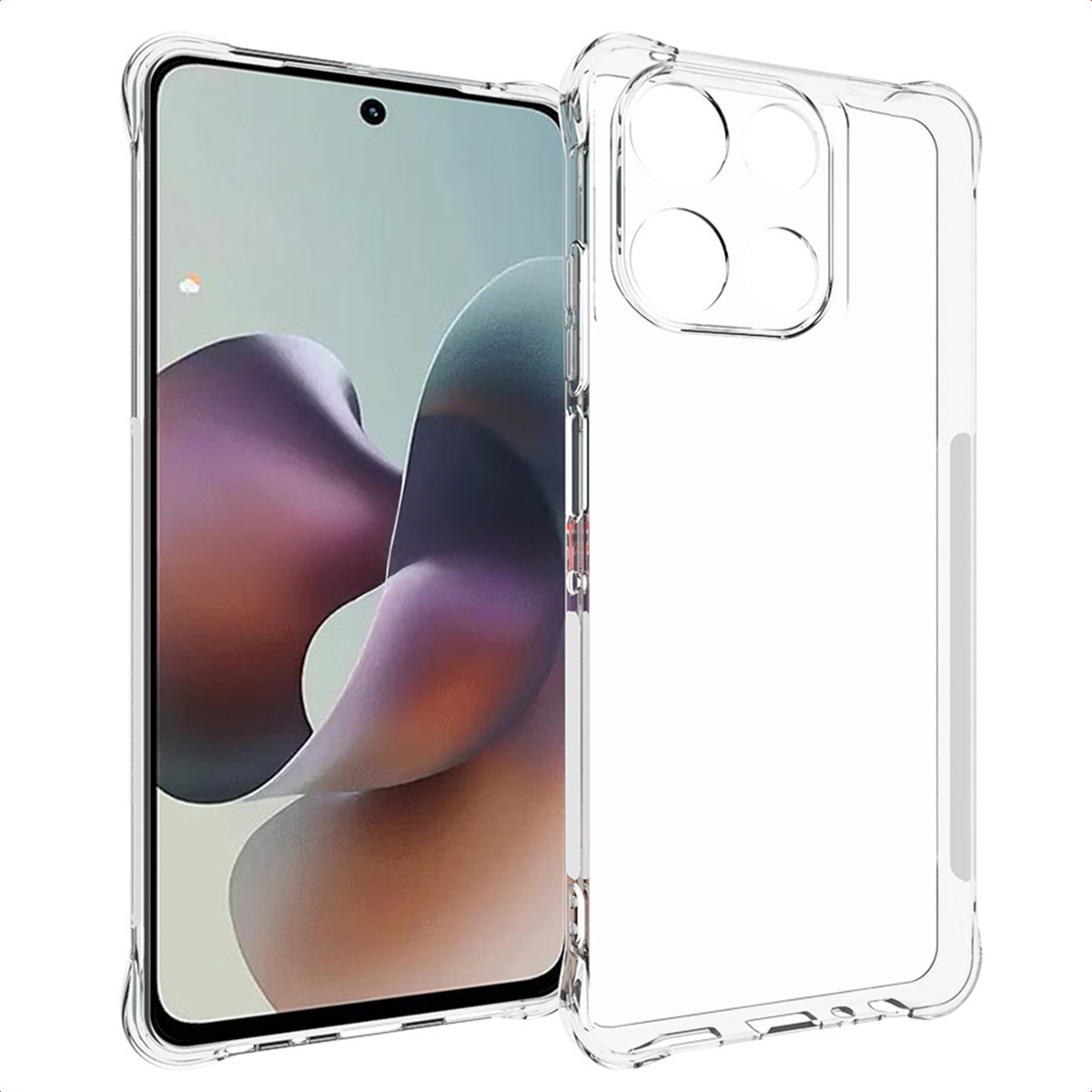imoshion Shockproof Case für das Motorola Moto G56 - Transparent