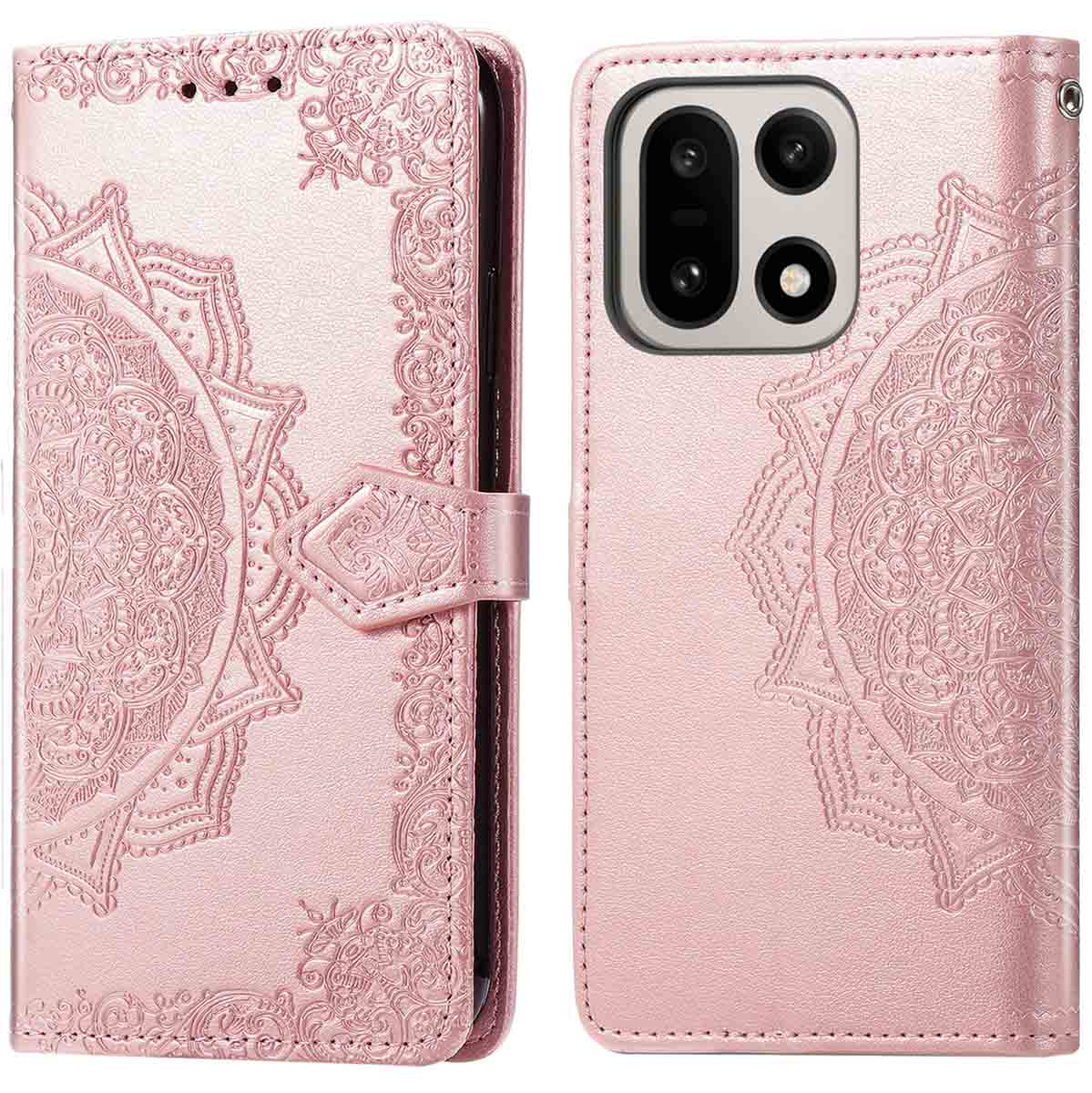 imoshion Mandala Klapphülle für das OnePlus 15 - Rosé gold