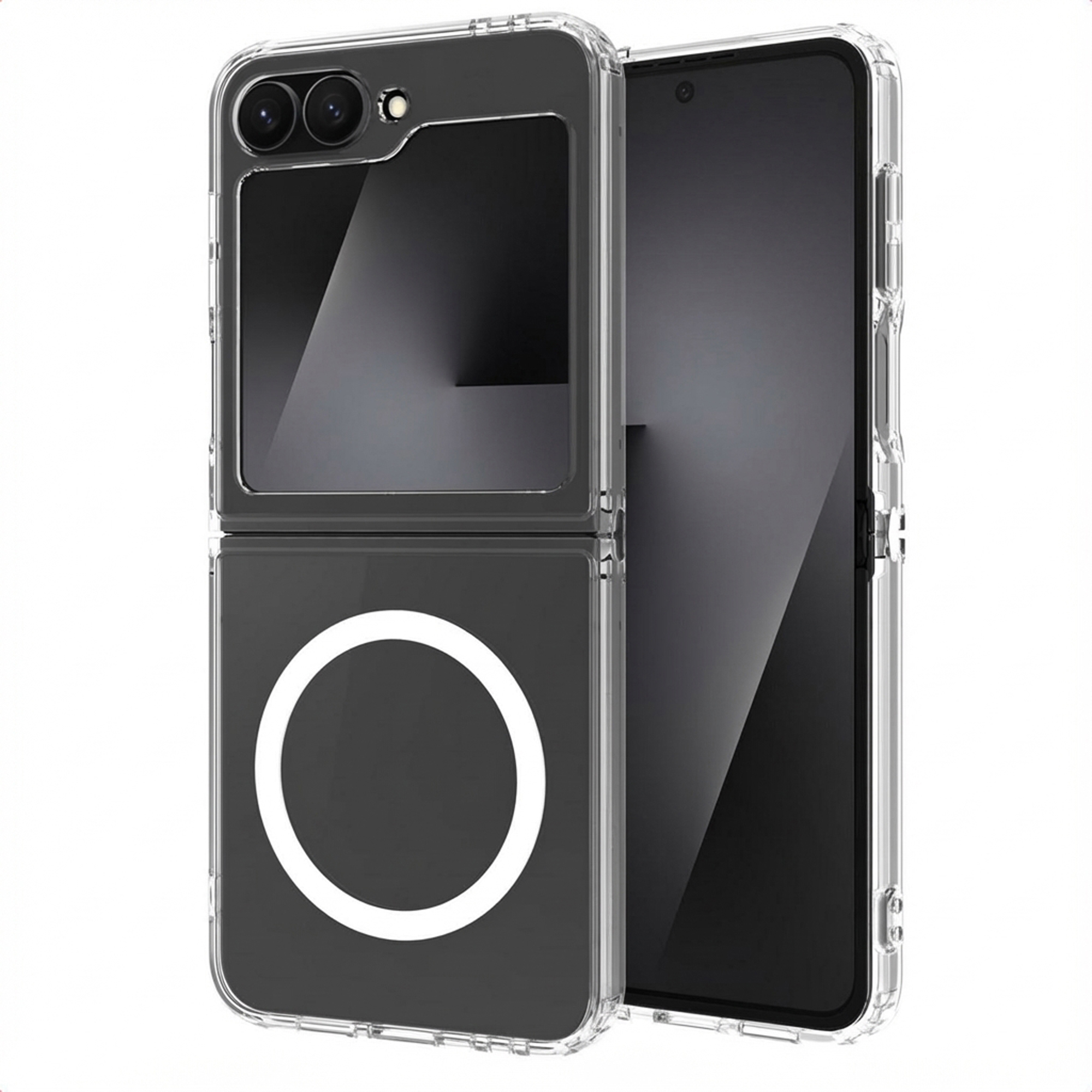 Accezz Xtreme Impact Case für das Samsung Galaxy Z Flip 7 FE - Transparent
