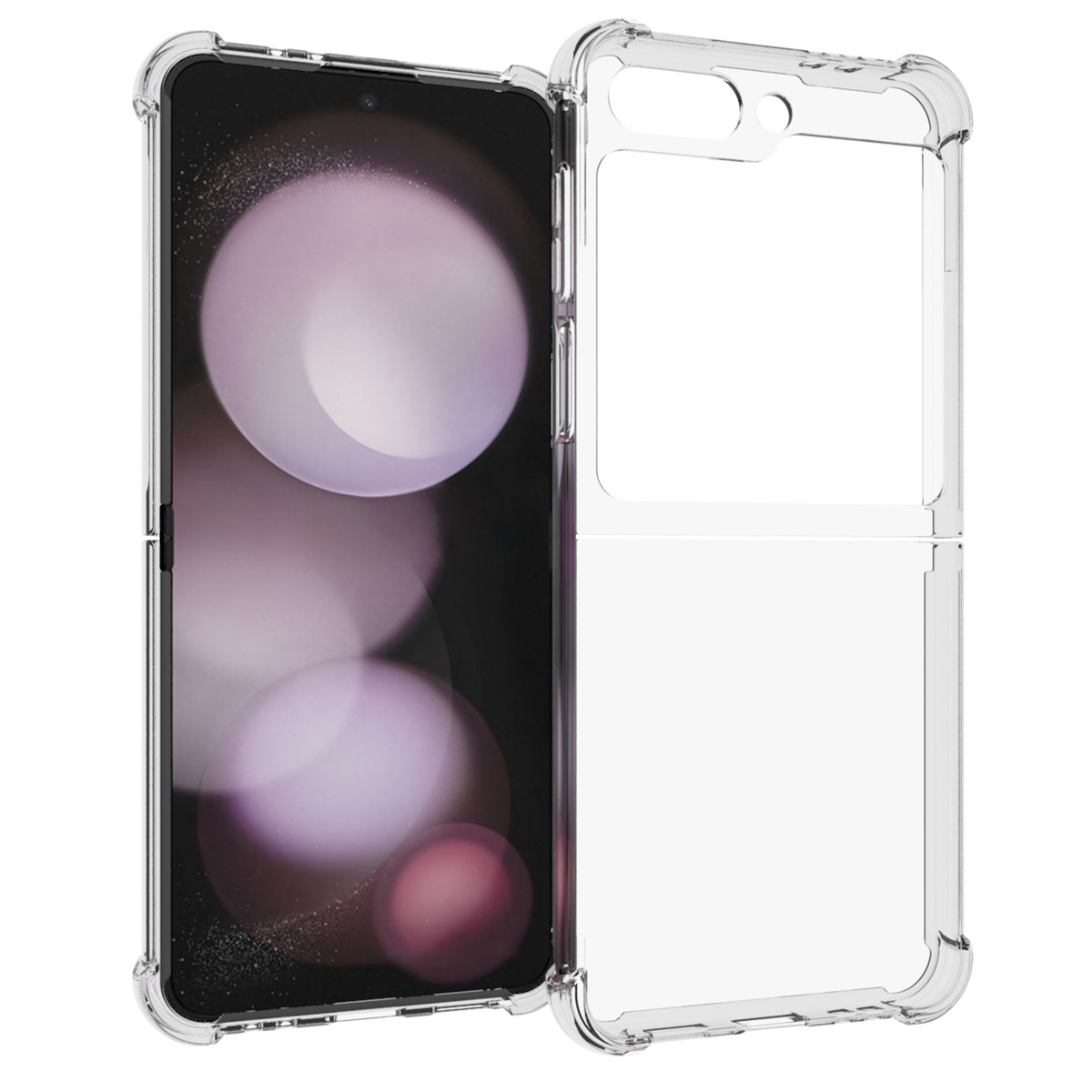 imoshion Shockproof Case für das Samsung Galaxy Z Flip 7 FE - Transparent