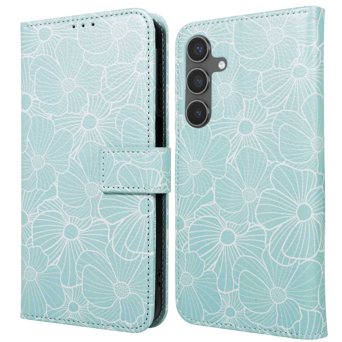 imoshion Design Klapphülle für das Samsung Galaxy S25 FE - Botanica