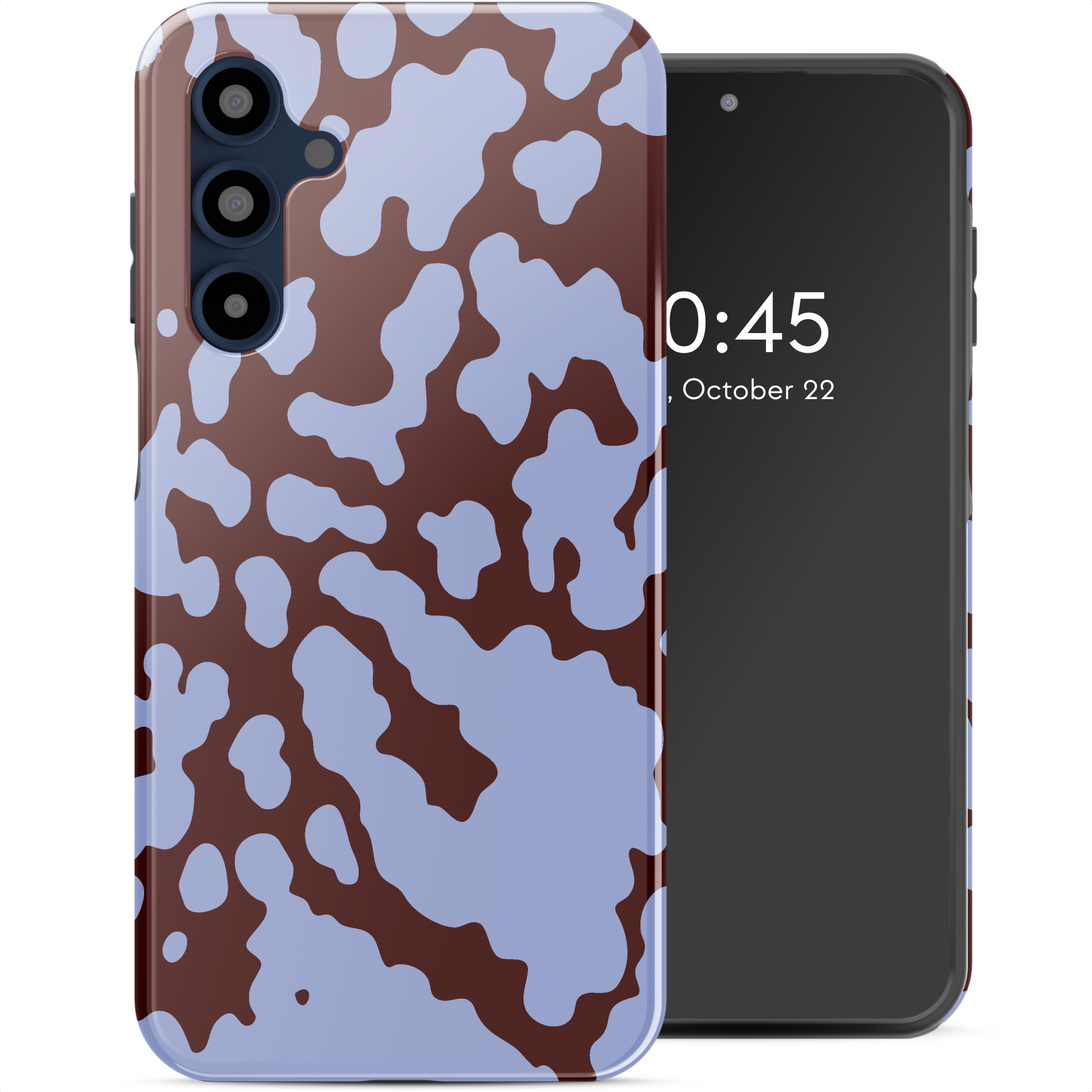 Selencia Vivid Back Cover für das Samsung Galaxy A16 - Moo'd Lavender Glow