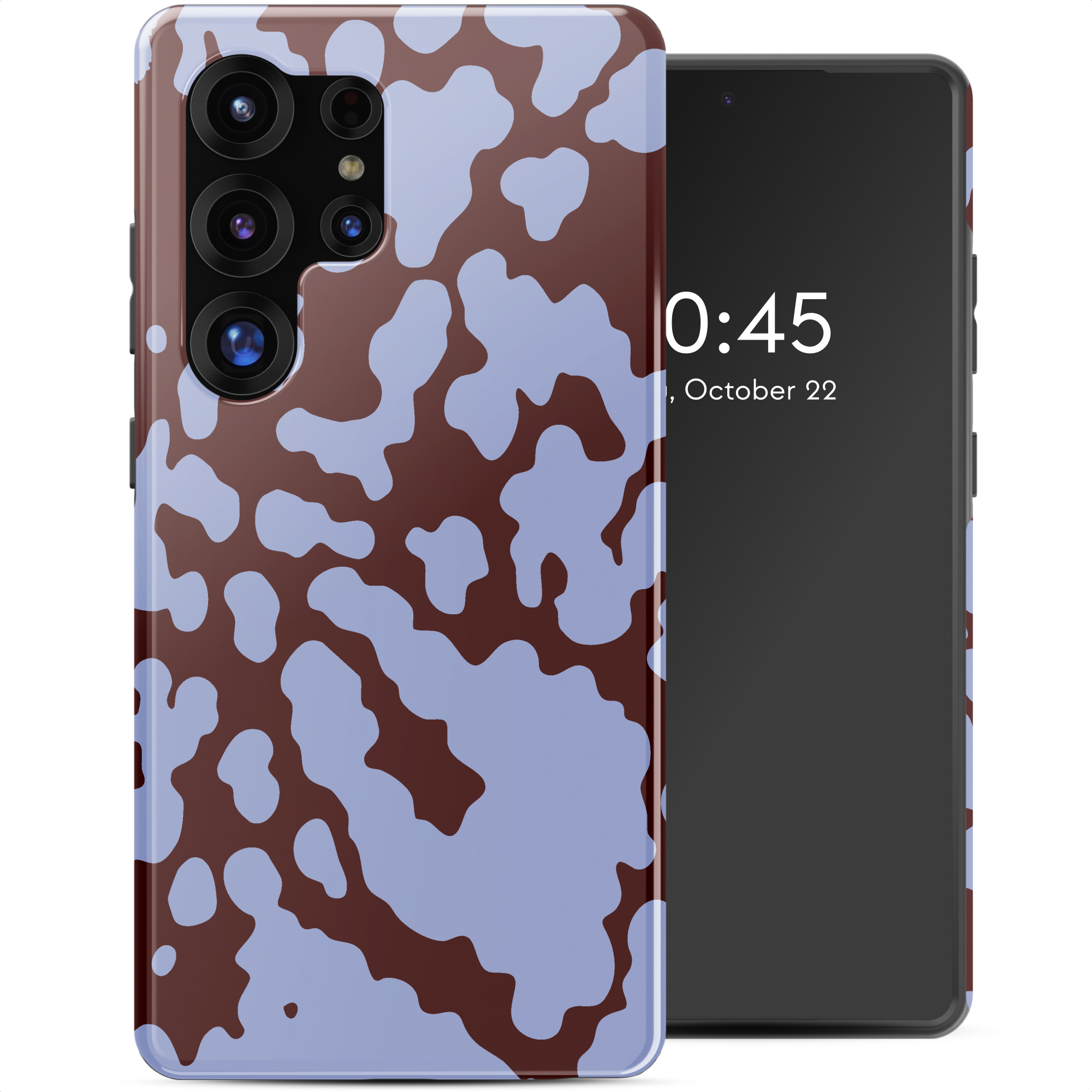 Selencia Vivid Back Cover für das Samsung Galaxy S25 Ultra - Moo'd Lavender Glow