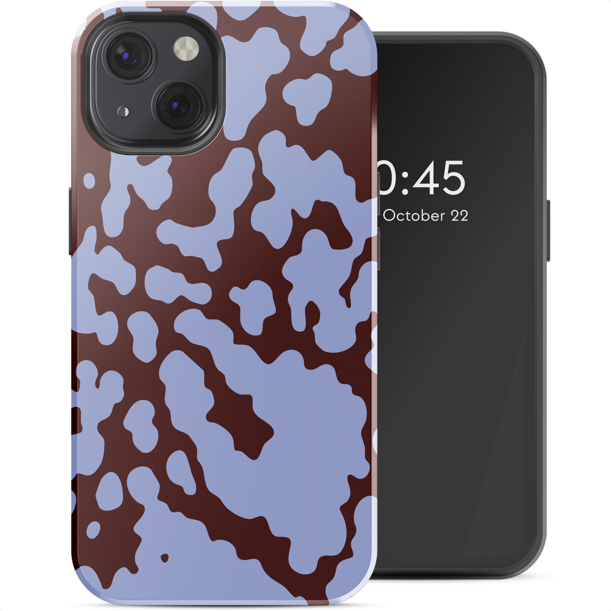 Selencia Vivid Rückabdeckung mit MagSafe für das Apple iPhone 13 - Moo'd Lavender Glow