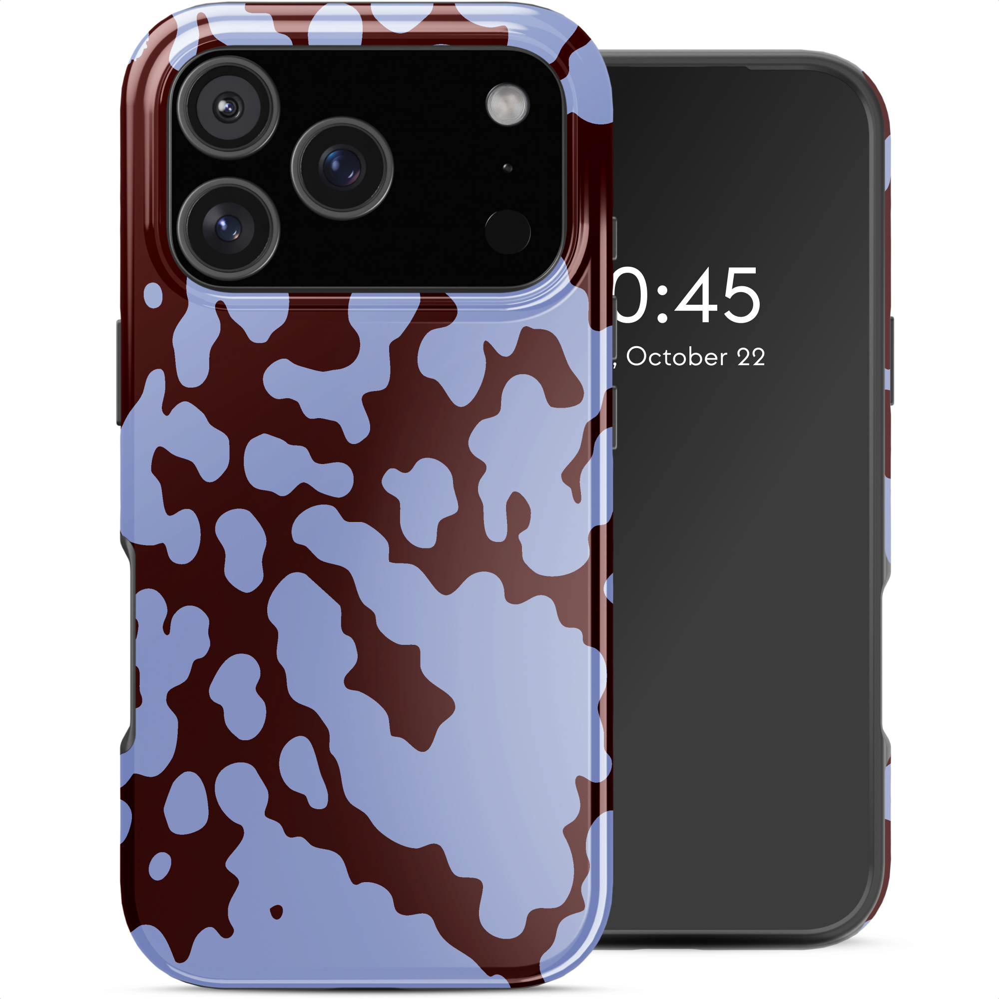 Selencia Vivid Rückabdeckung mit MagSafe für das Apple iPhone 17 Pro - Moo'd Lavender Glow