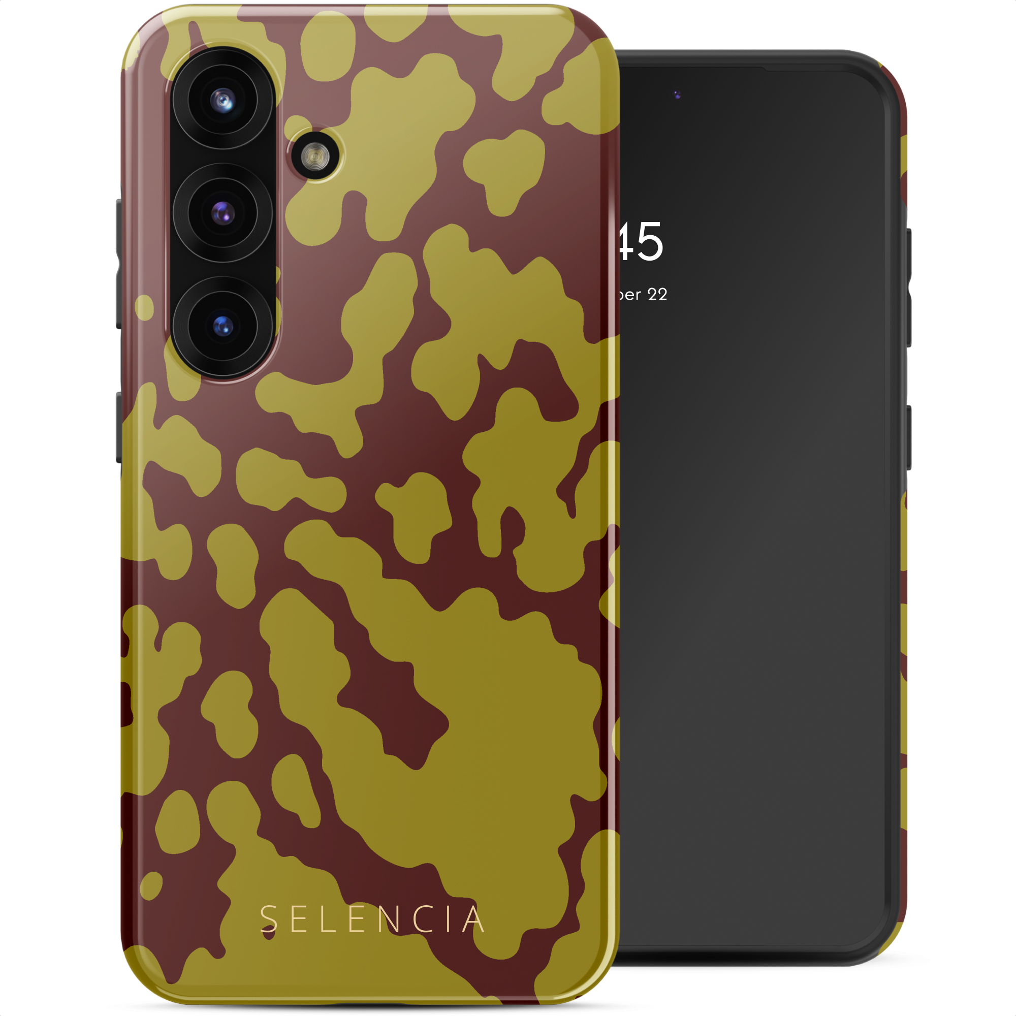 Selencia Vivid Rückabdeckung mit MagSafe für das Samsung Galaxy S25 - Moo'd Olive Dust