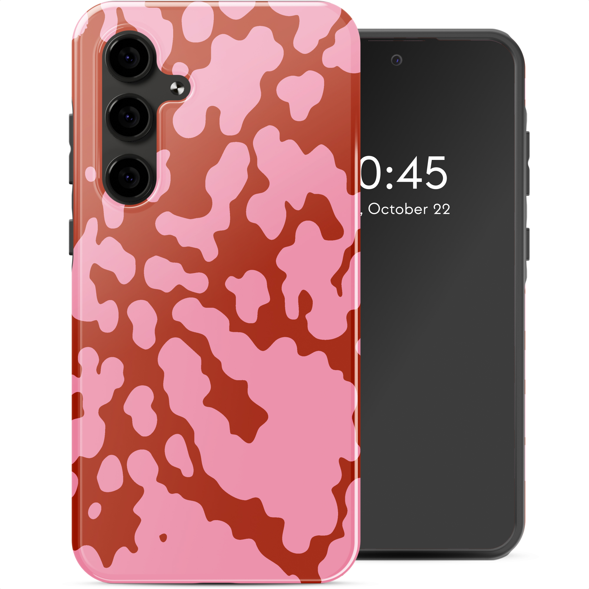 Selencia Vivid Back Cover für das Samsung Galaxy S24 FE - Moo’d Blush Pink
