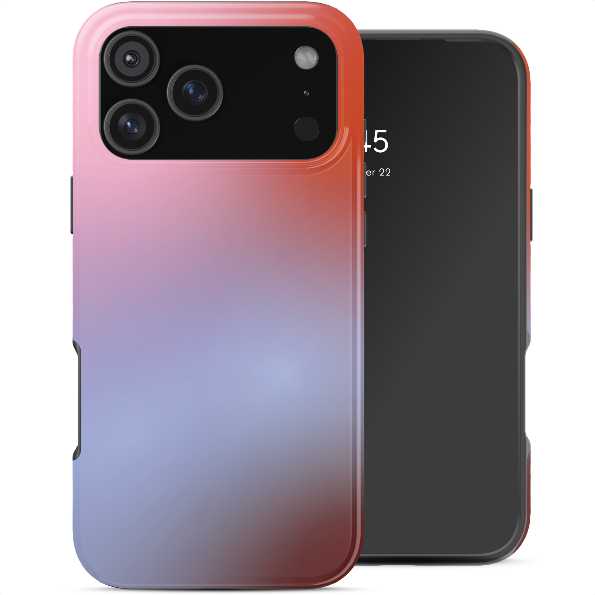 Selencia Vivid Rückabdeckung mit MagSafe für das Apple iPhone 17 Pro Max - Gradient Soft Blush