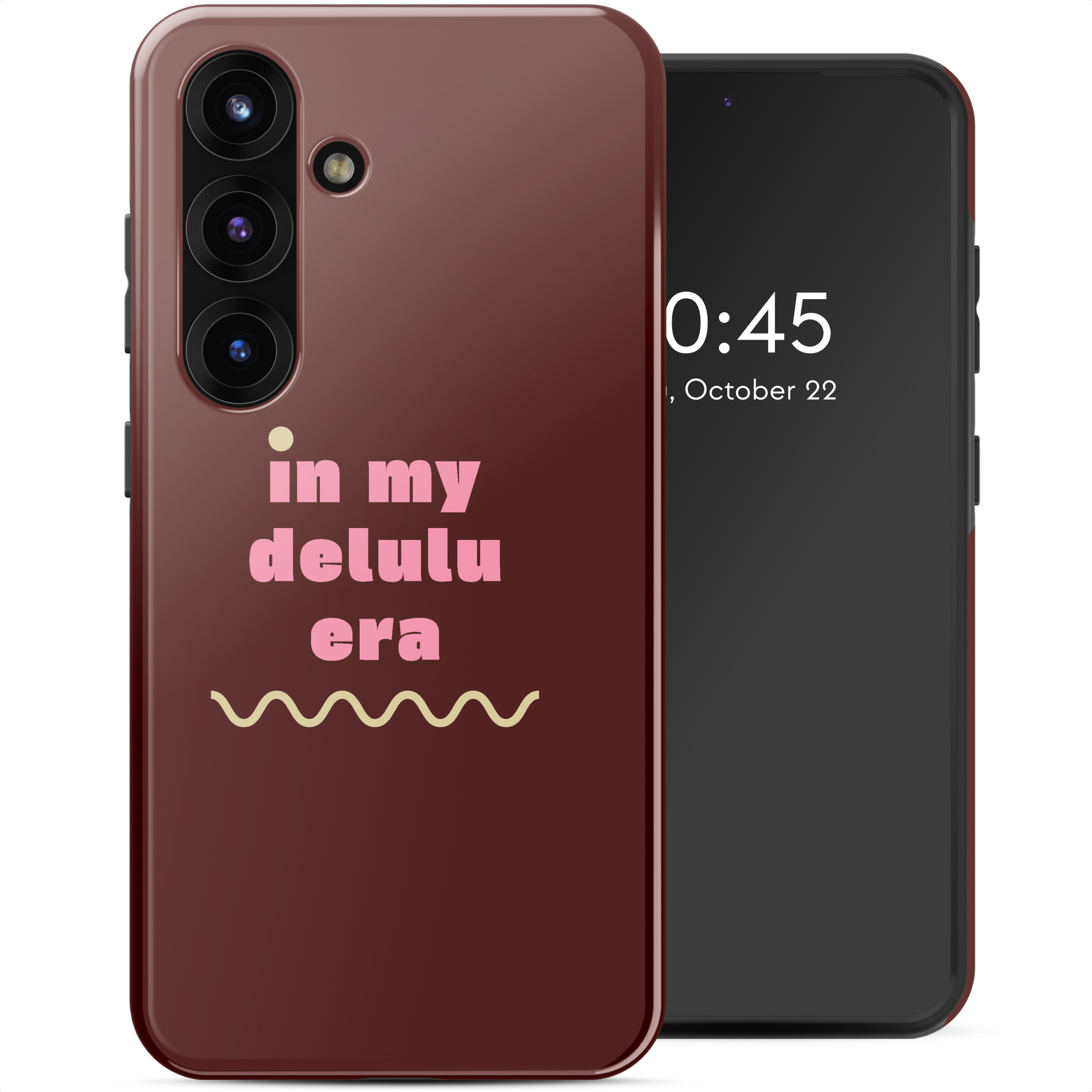 Selencia Vivid Back Cover für das Samsung Galaxy S25 - Delulu