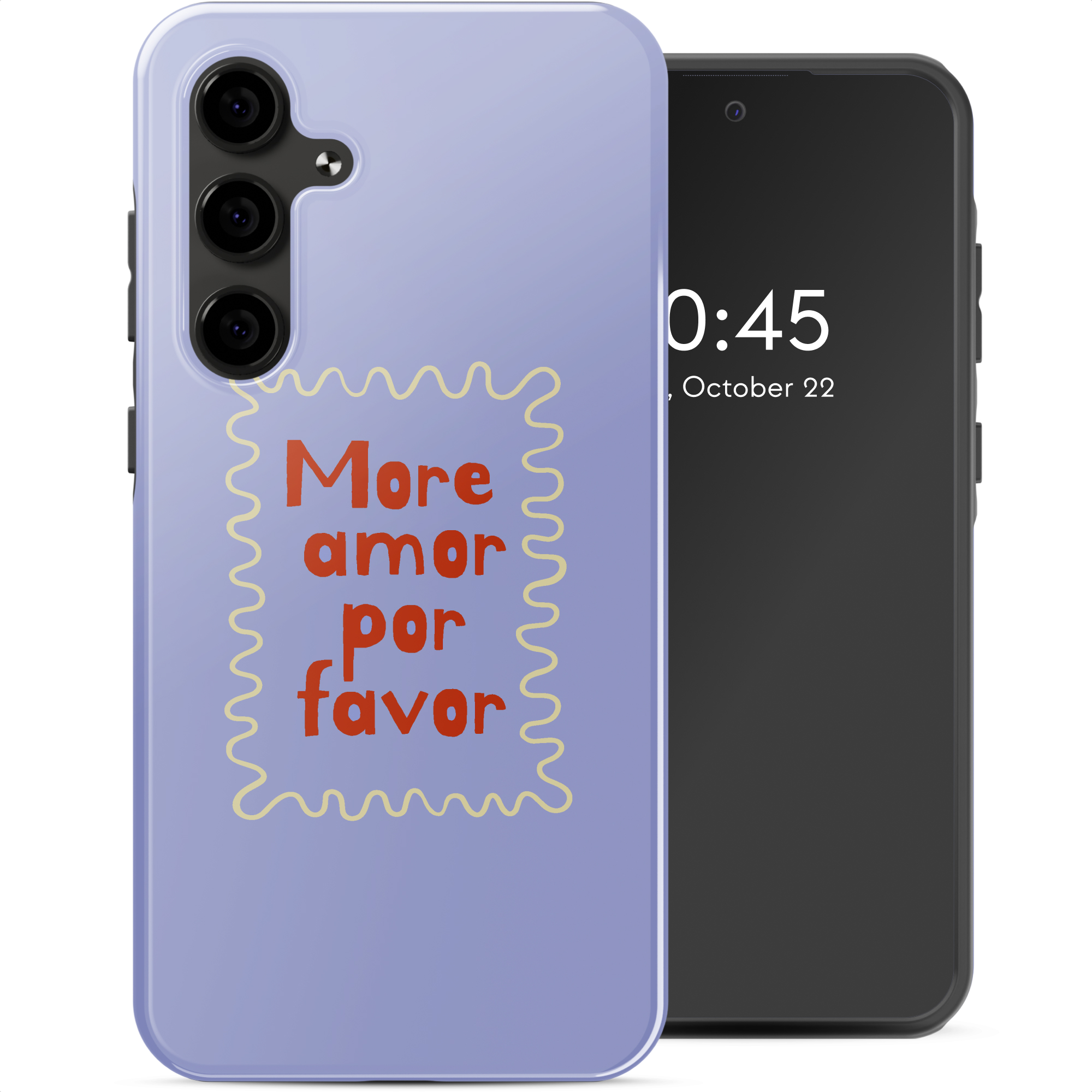 Selencia Vivid Back Cover für das Samsung Galaxy S24 FE - More Amor