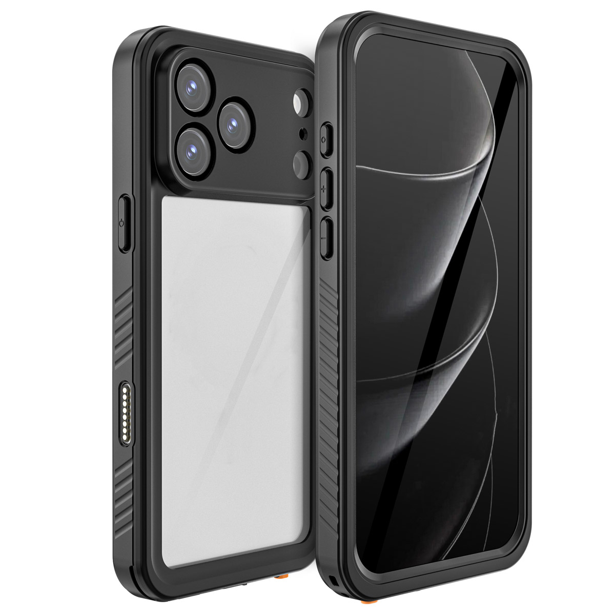 Redpepper Dot Waterproof Case für das Apple iPhone 17 Pro Max - Schwarz