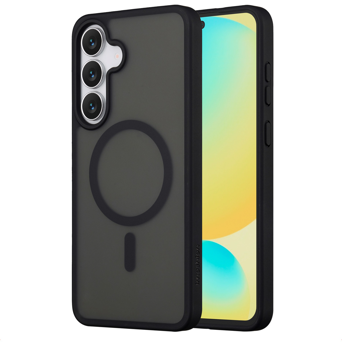 imoshion Color Guard Back Cover mit MagSafe für das Samsung Galaxy S25 FE - Schwarz