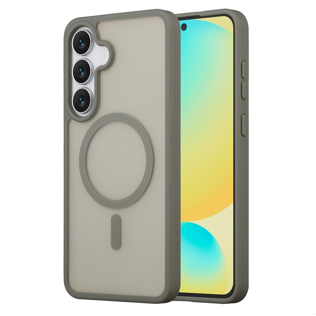 imoshion Color Guard Back Cover mit MagSafe für das Samsung Galaxy S25 FE - Grau