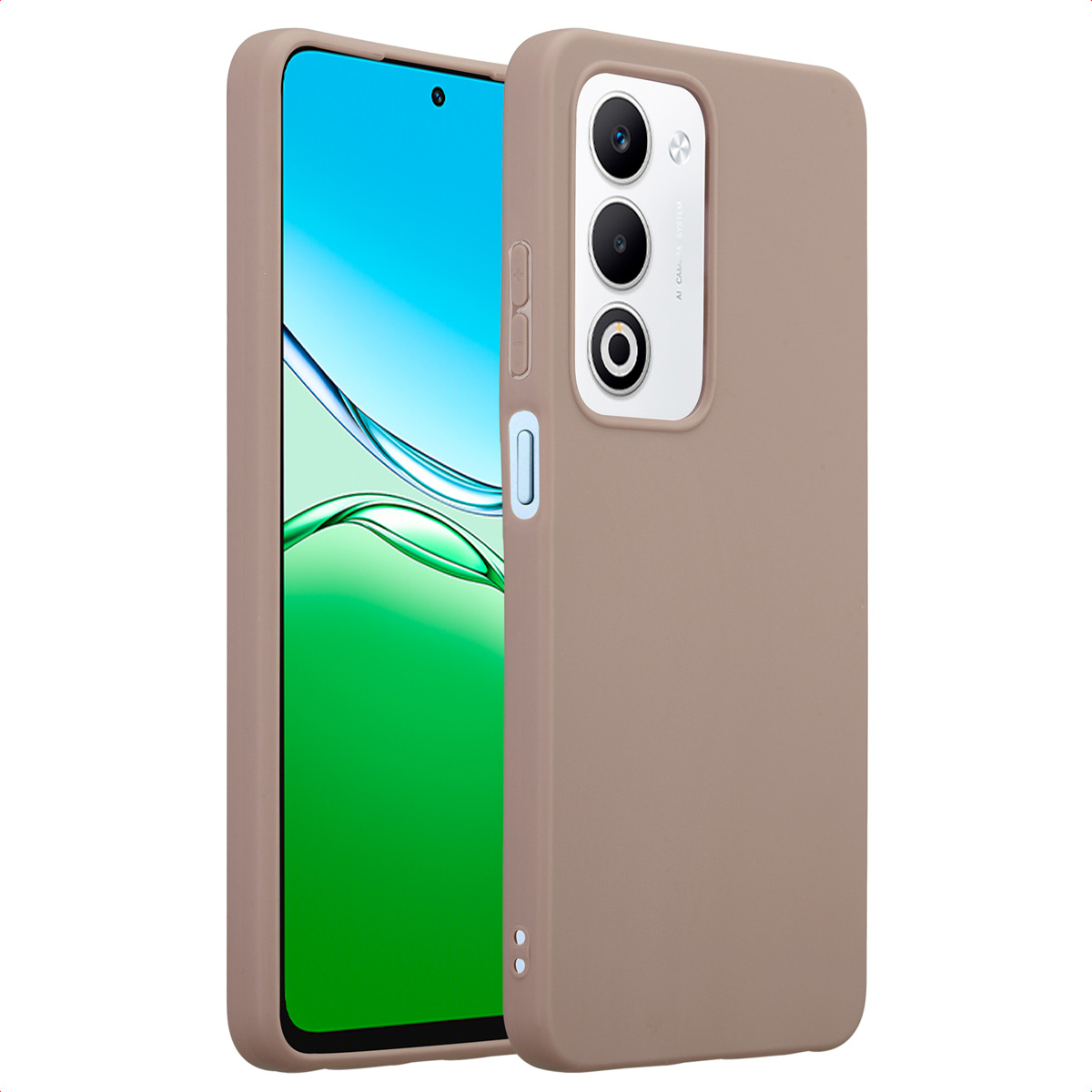 imoshion TPU Color Cover für das Oppo A5 5G (2025) - Braun