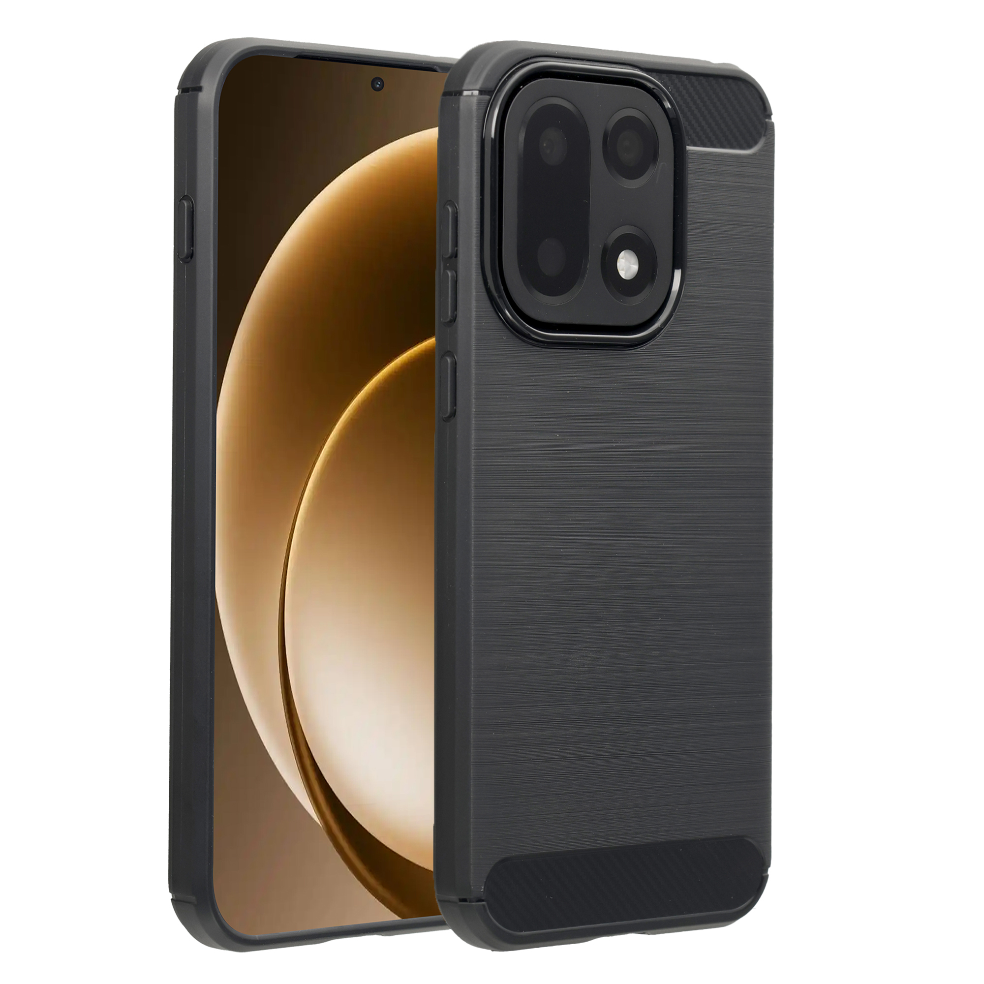 imoshion Brushed Back Cover für das OnePlus 15 - Schwarz