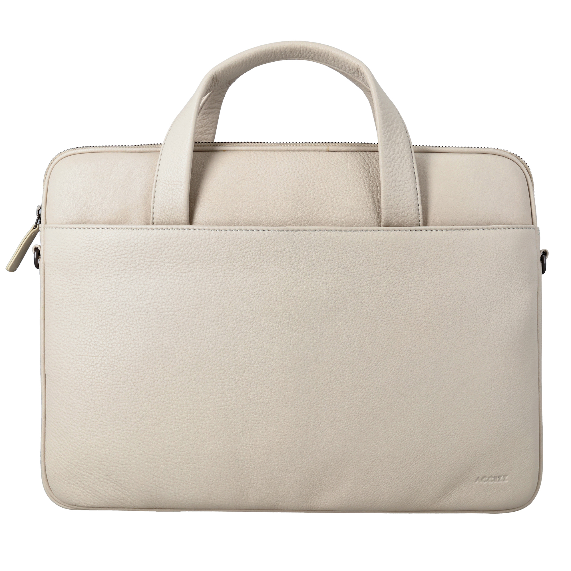 Accezz Leather Laptoptasche 16 Zoll - Beige
