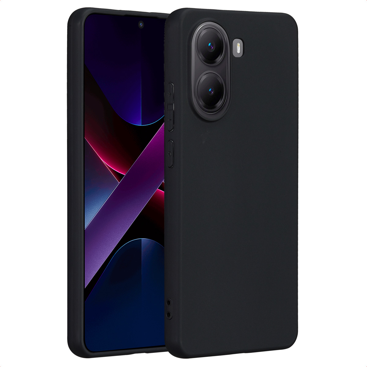 imoshion TPU Color Cover für das Xiaomi Poco X7 Pro - Schwarz