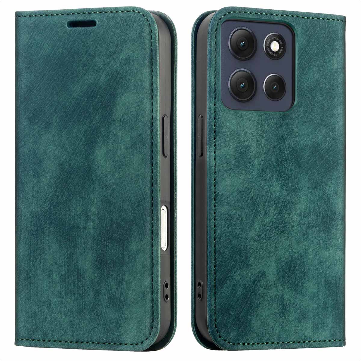 imoshion Slim Klapphülle für das Motorola Moto G86 Power - Grün