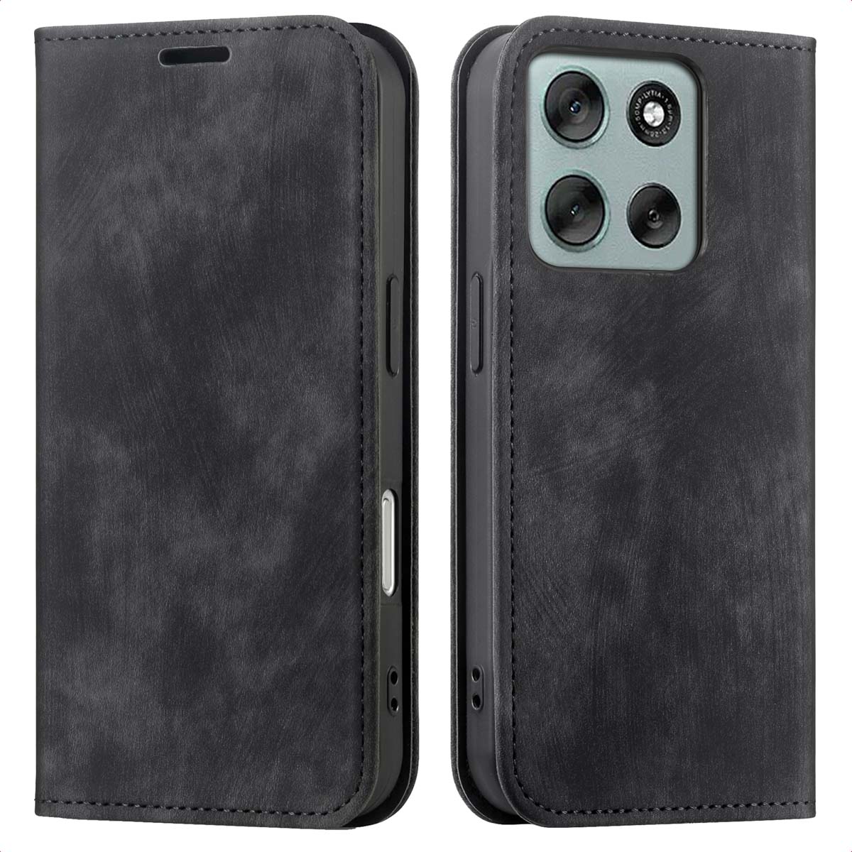 imoshion Slim Klapphülle für das Motorola Moto G56 - Schwarz