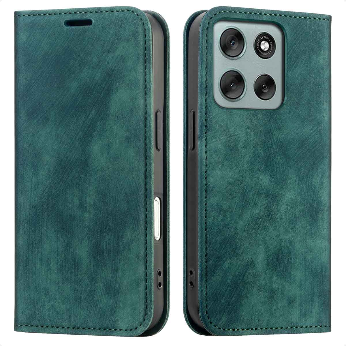 imoshion Slim Klapphülle für das Motorola Moto G56 - Grün
